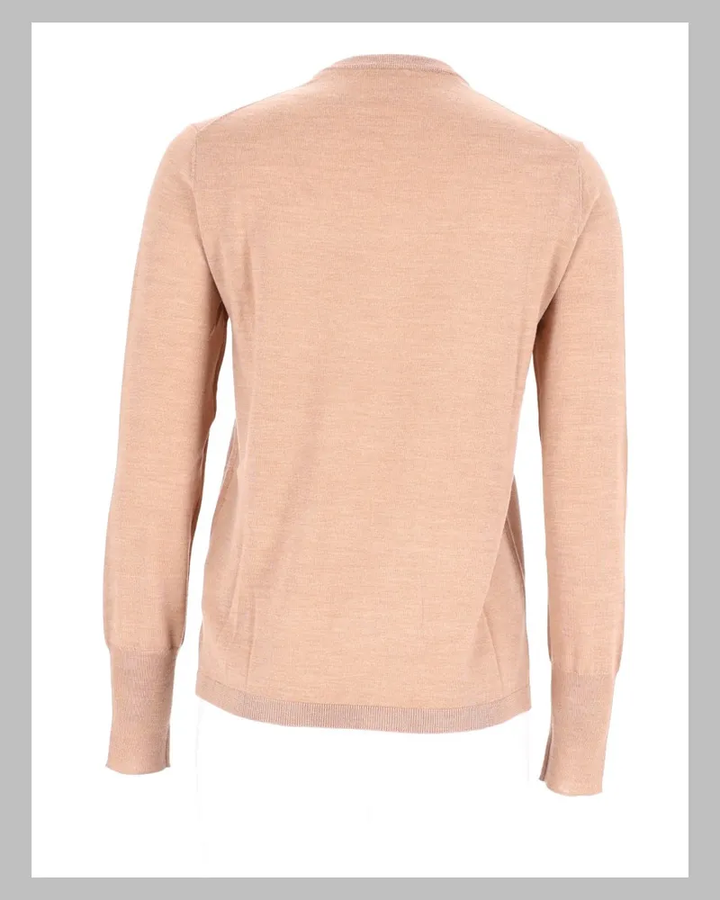 ASPESI Virgin Wool Sweater — Beige Beige