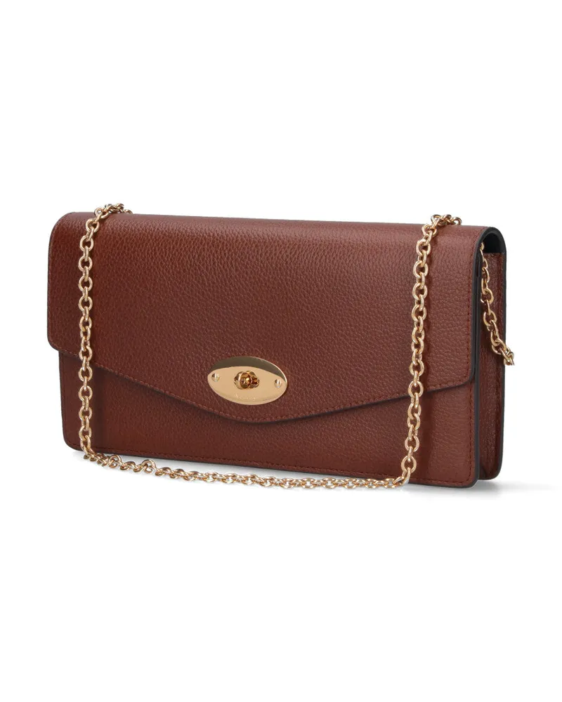 Mulberry Women's Wallets Brown Bovine Leather Brown