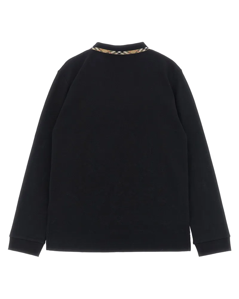 Burberry Johane Polo Shirt — Black Black