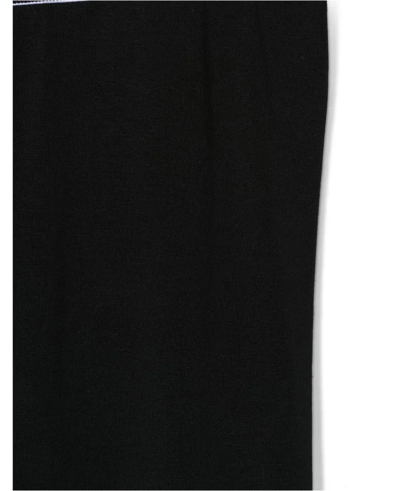 OFF-WHITE Logo Band Cotton Leggings — Black Black