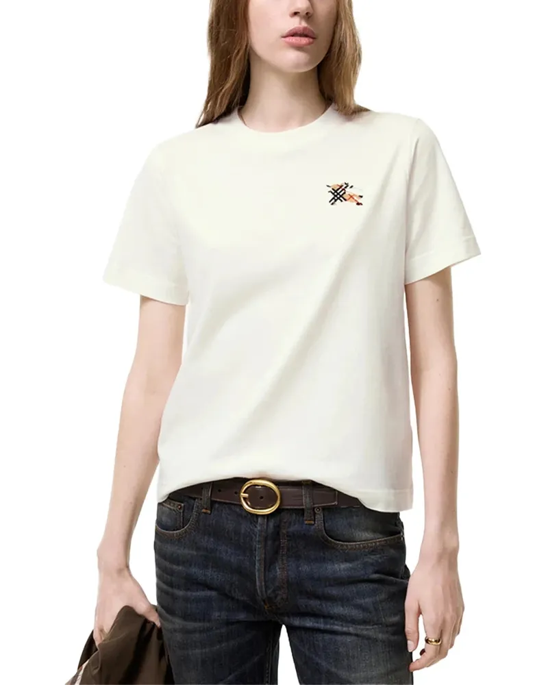 Burberry Frankie T-Shirt — White White