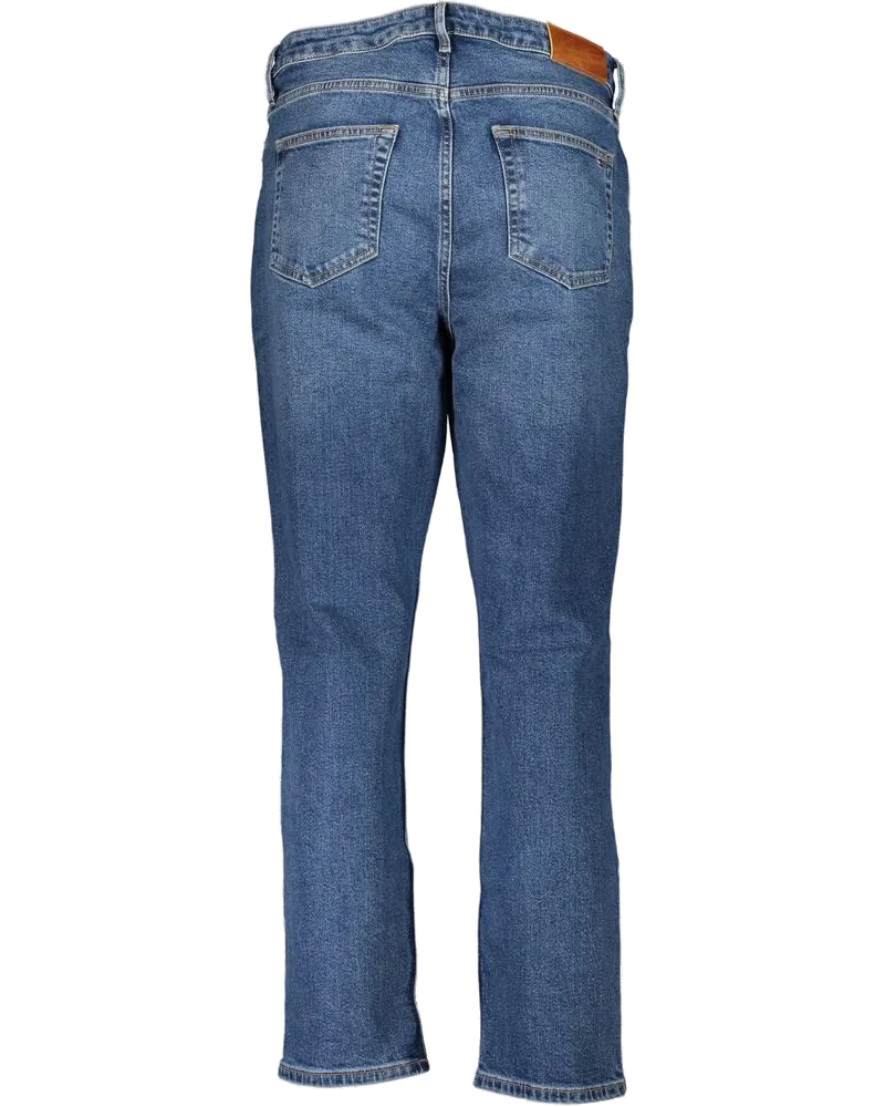 Tommy Hilfiger Slim Cigarette Cotton Jeans — Blue Blue