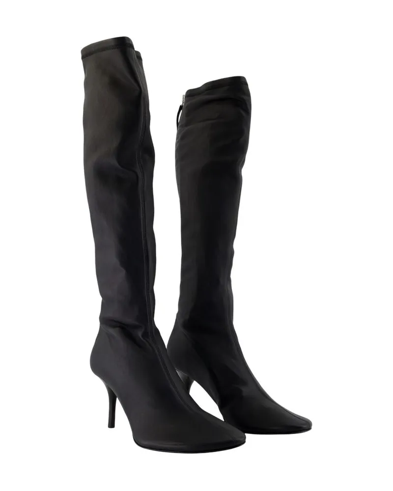 Acne Studios Women's Boots -  Leather Black Lambskin Shoes Black