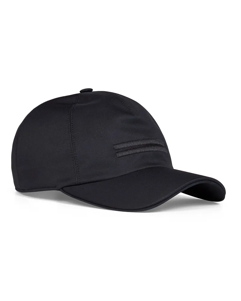 Ermenegildo Zegna Men's Baseball Cap Motorin Navy Blue Microfibre Polyester Hat Navy