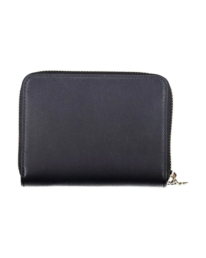 Tommy Hilfiger Logo-Plaque Polyurethane Wallet — Navy Navy