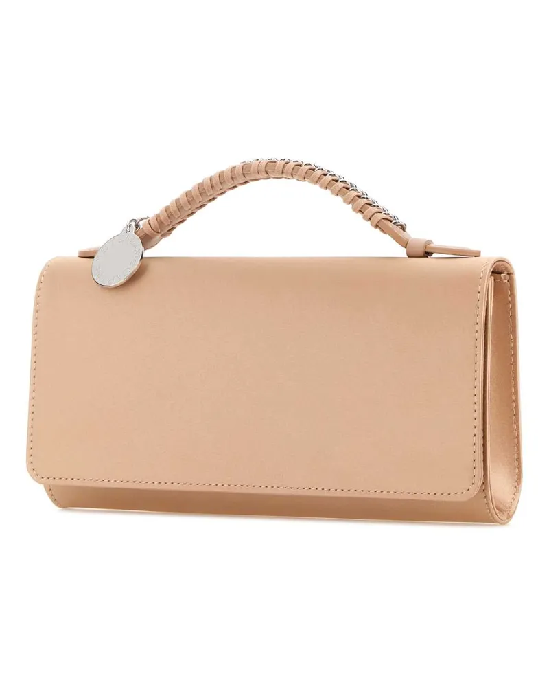 Stella McCartney Women's Pink Satin Falabella Handbag Lightpeach Polyester Borse A Mano Pink