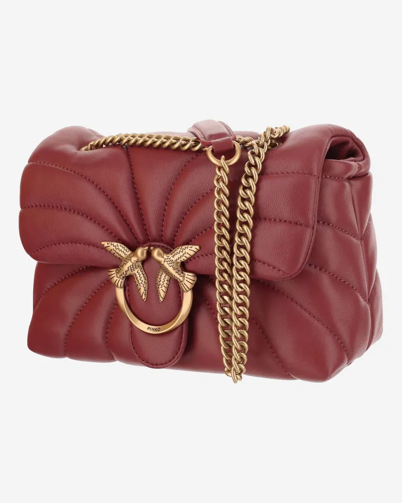 Pinko Love Shoulder Bag — Red Red