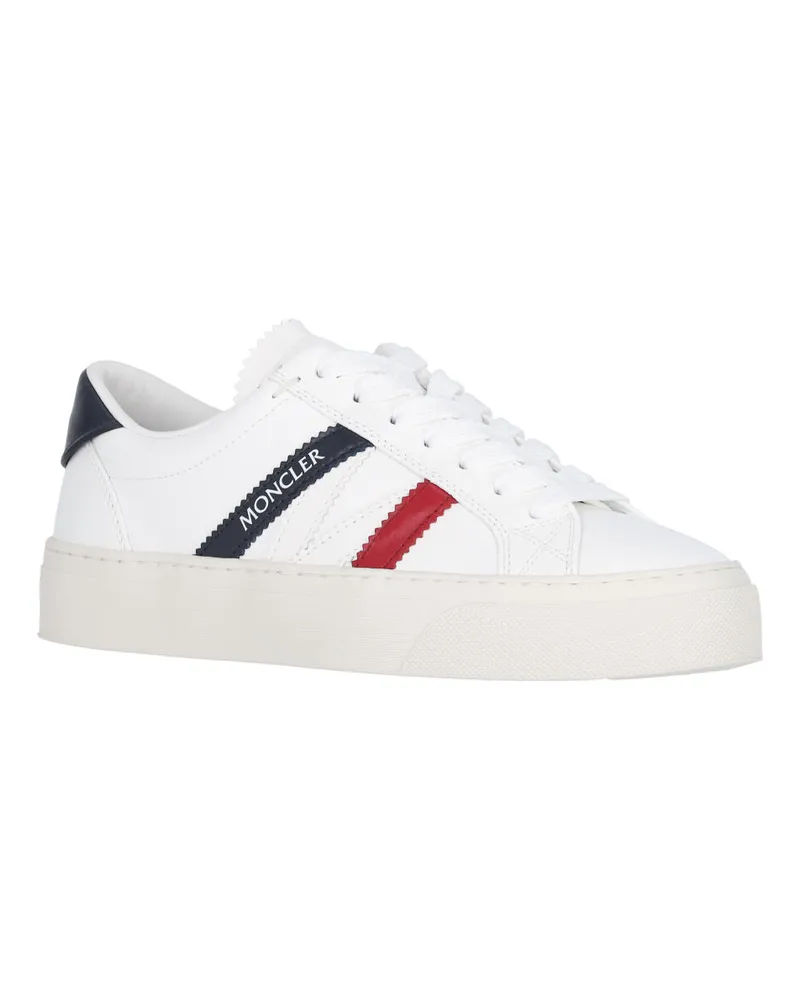 Moncler Women's Sneakers White Leather White