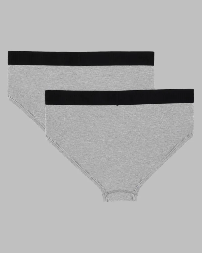 Tom Ford Cotton-Modal Blend Briefs — Gray Gray