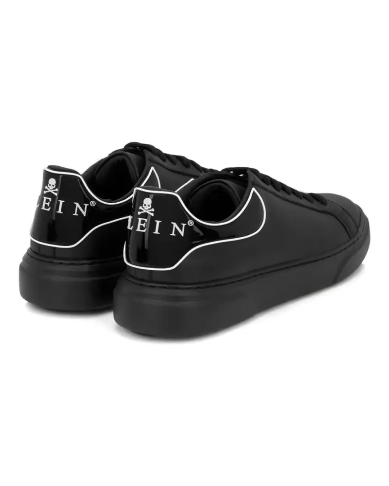 Philipp Plein Men's Big Bang Runner Logo Sneakers Black Shoes Black