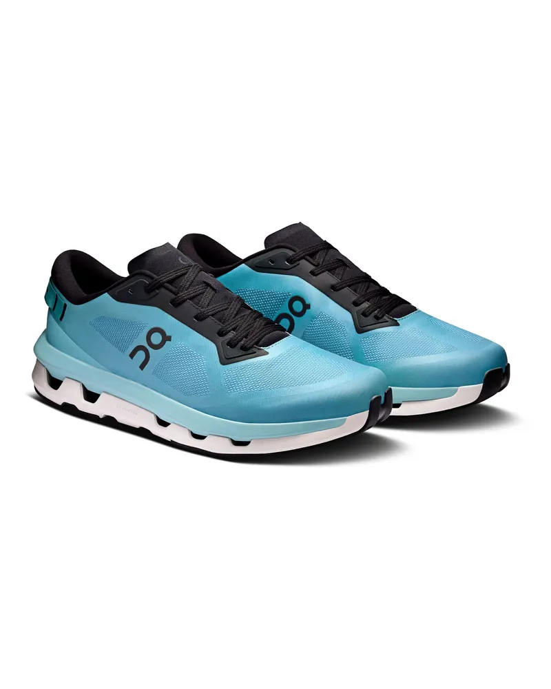 ON Men's Sneakers Cloudzone Wash Black Trainers Blue