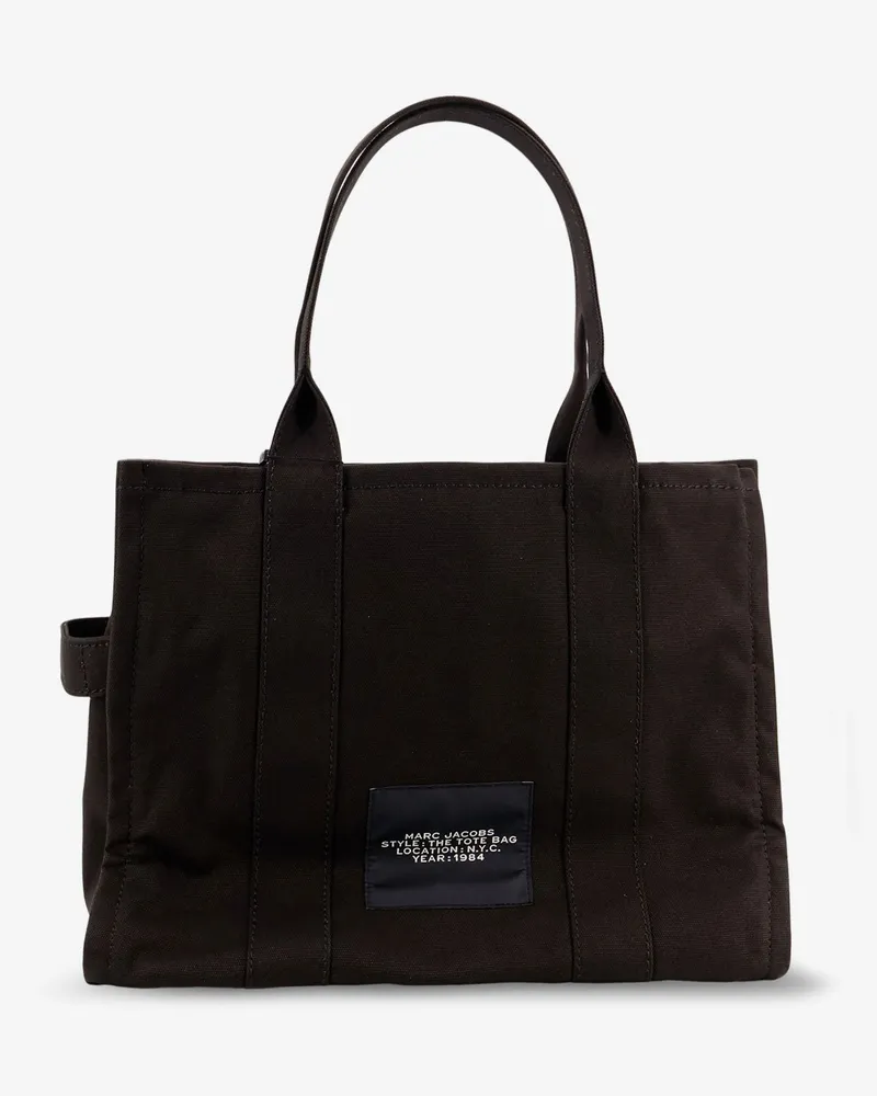 Marc Jacobs Women's Tote Bag Canvas Black Black