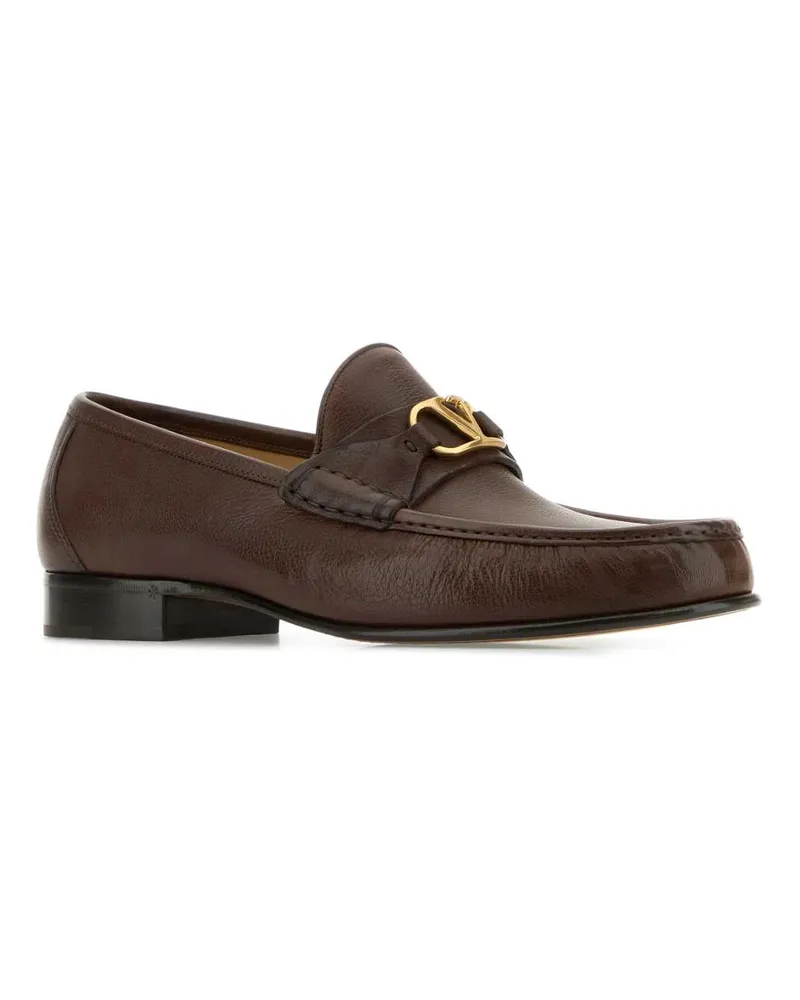 Valentino Garavani 6y2s0j68mil Zwx Barkbrown Mocassini Loafers Brown