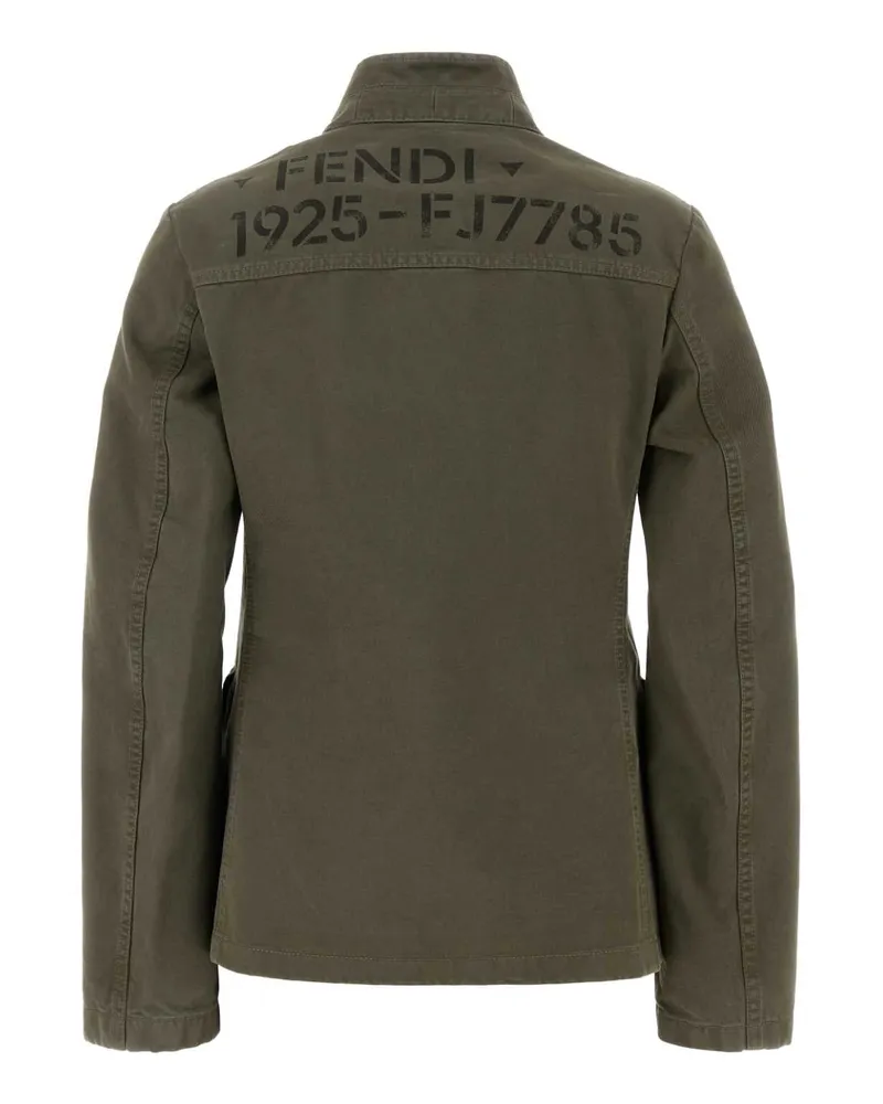Fendi Drill Blazer — Green Green