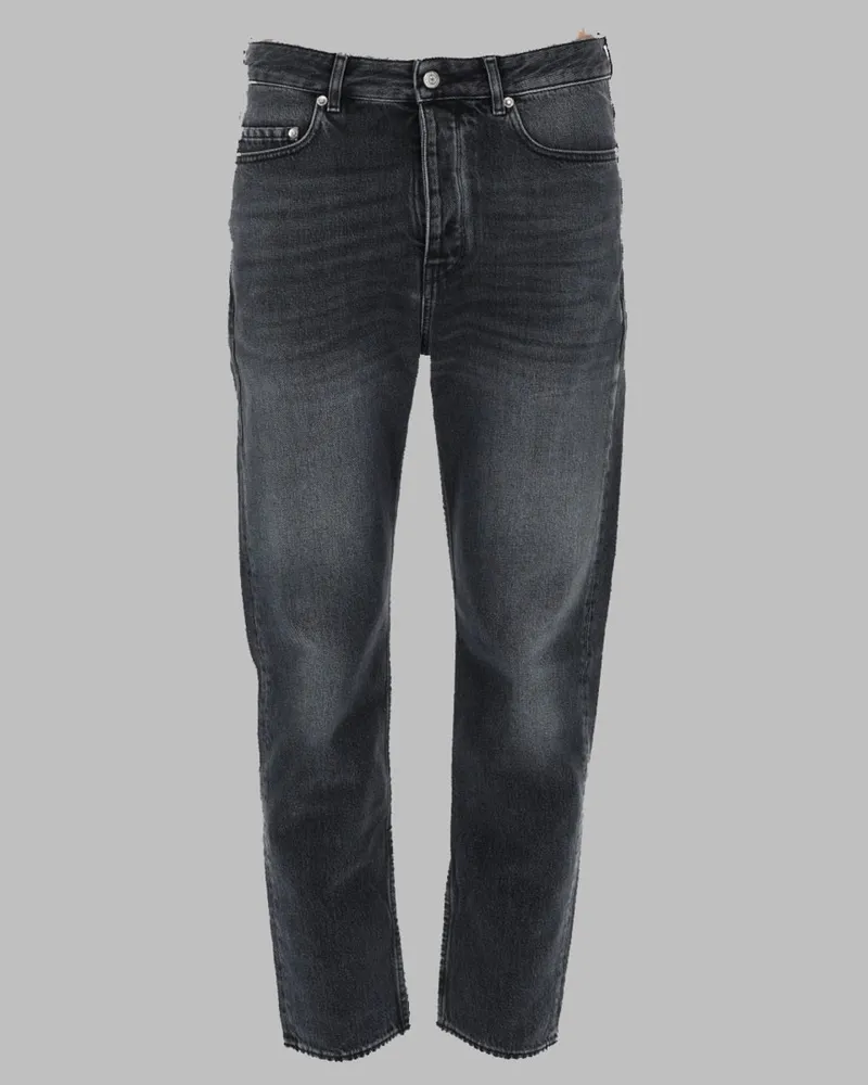 Golden Goose Regular-Fit Cotton-Blend Jeans — Gray 