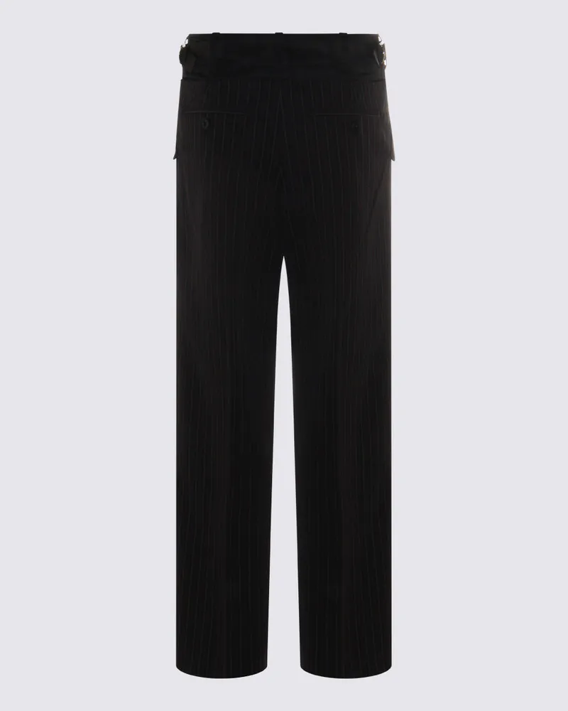Sacai Women's Trousers Black _wo Woven Black