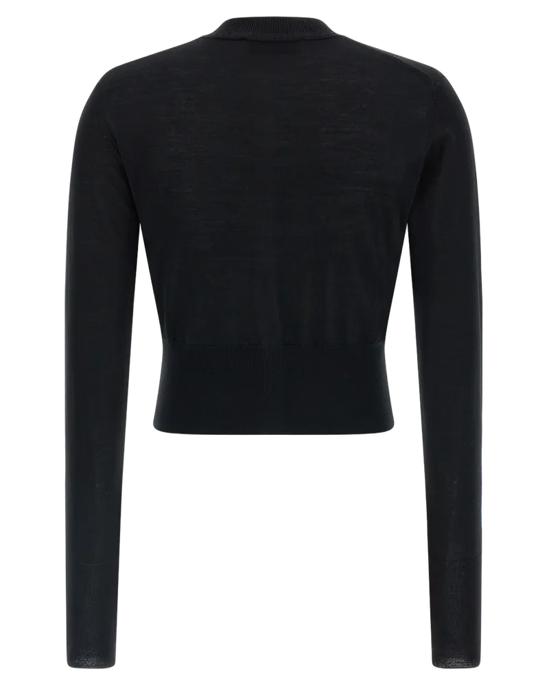 Vivienne Westwood Women's Black Cotton Cardigan Clothing Black