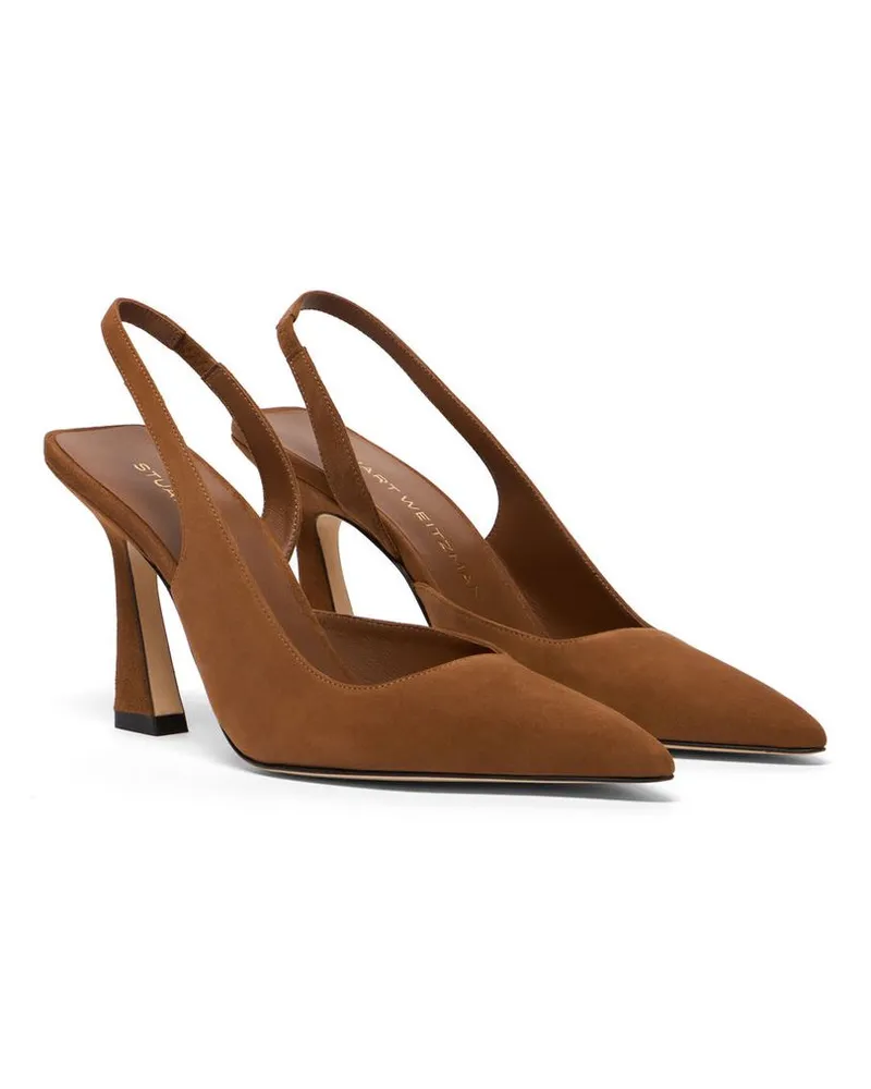 Stuart Weitzman E26 Heel — Almond 