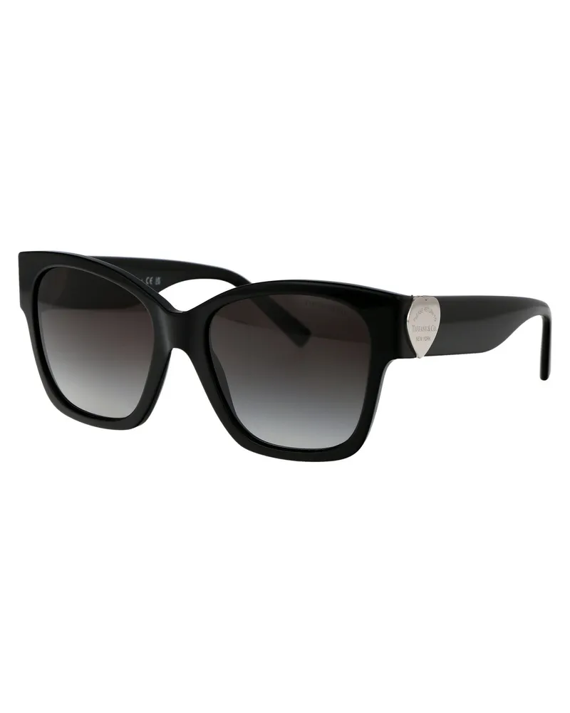 Tiffany & Co. 0TF4216 Square Acetate Sunglasses — Black Black