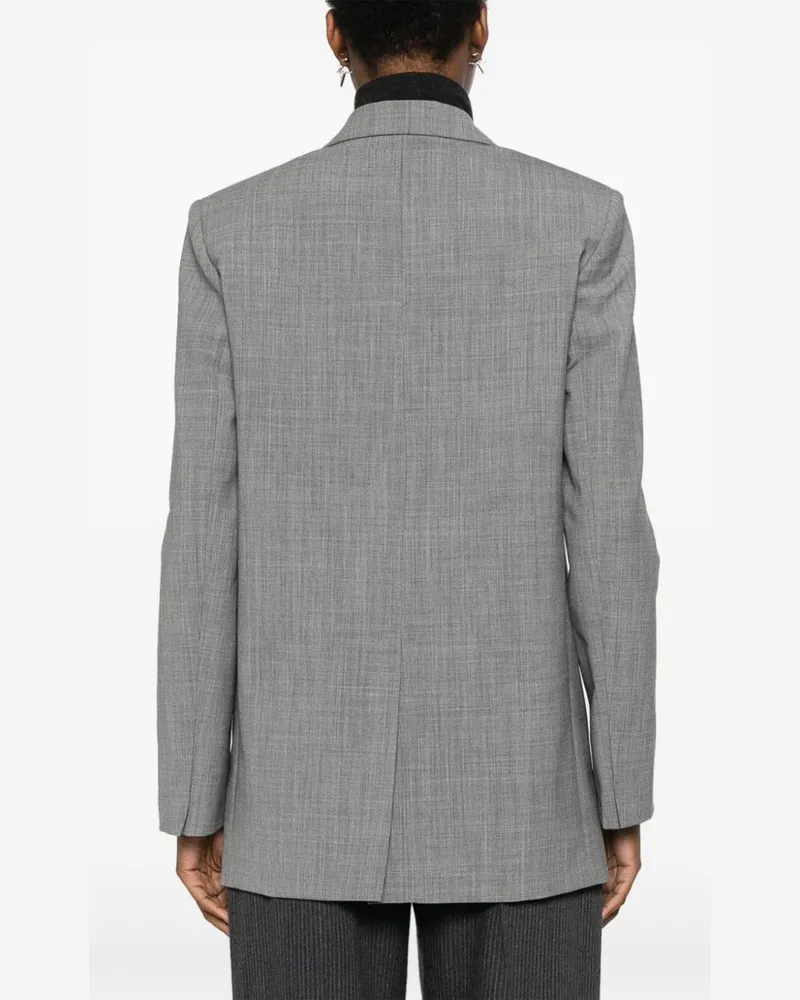 Fabiana Filippi Women's Double-Breasted Blazer Aw24 W Grey