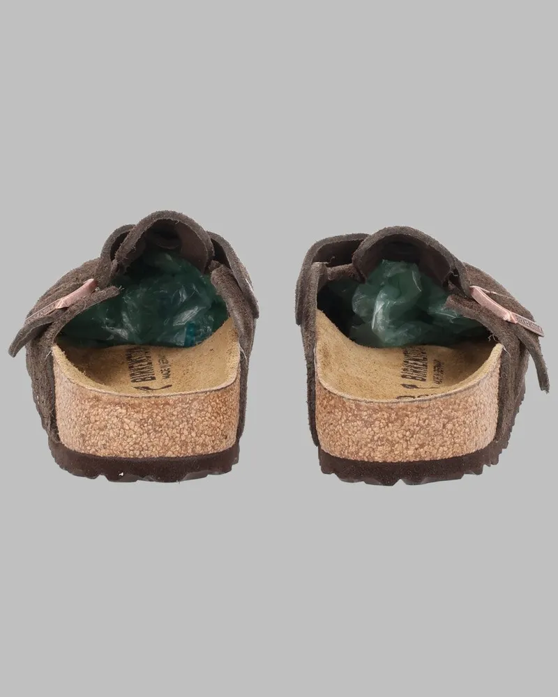 Birkenstock Boston Clogs — Brown Brown