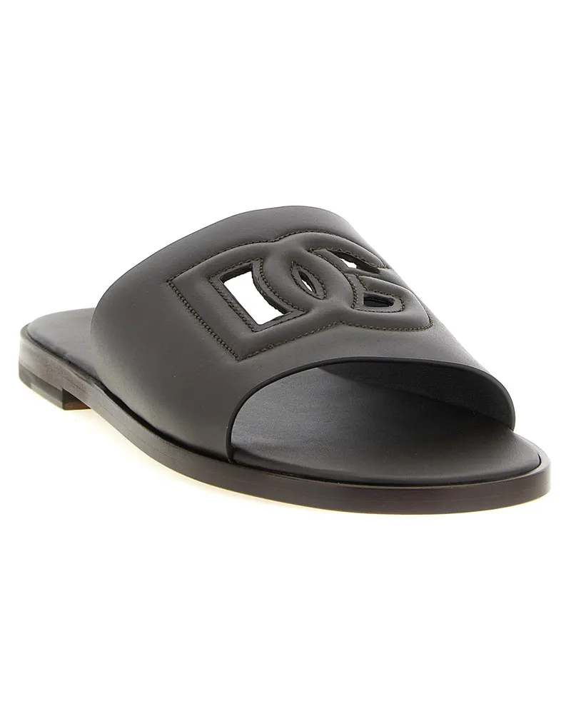 Dolce & Gabbana DG Light Sandals — Brown Brown