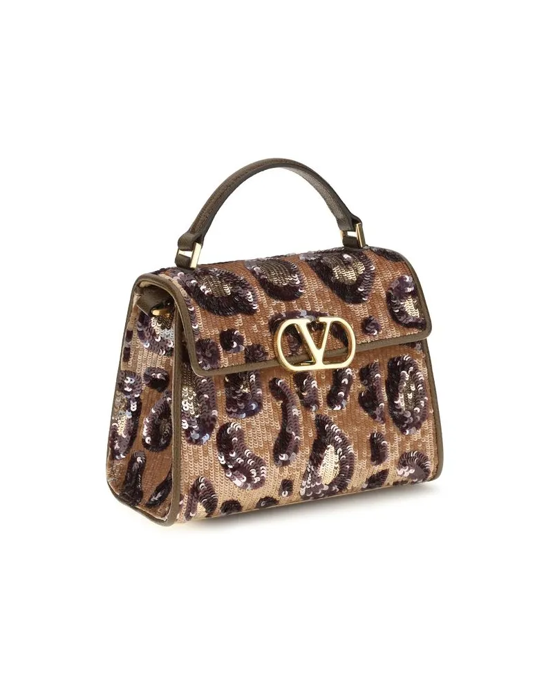 Valentino Garavani Women's Multicolor Silk Shoulder Bag Multicolor