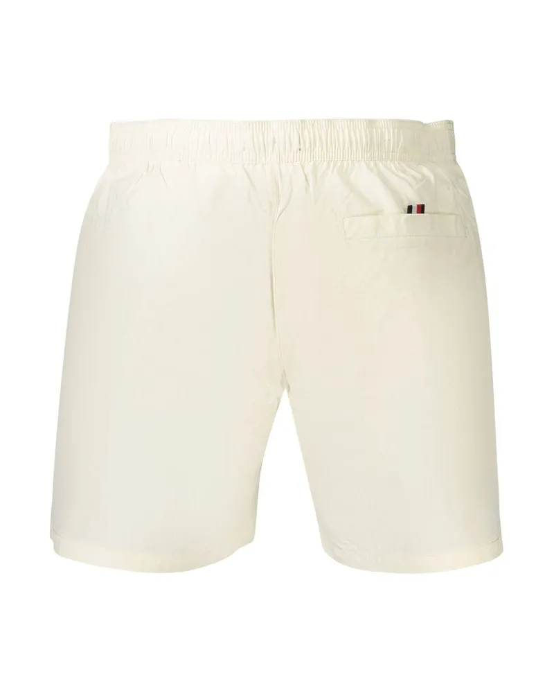 Tommy Hilfiger Drawstring Elastic Waist Jogger Shorts — Beige Beige