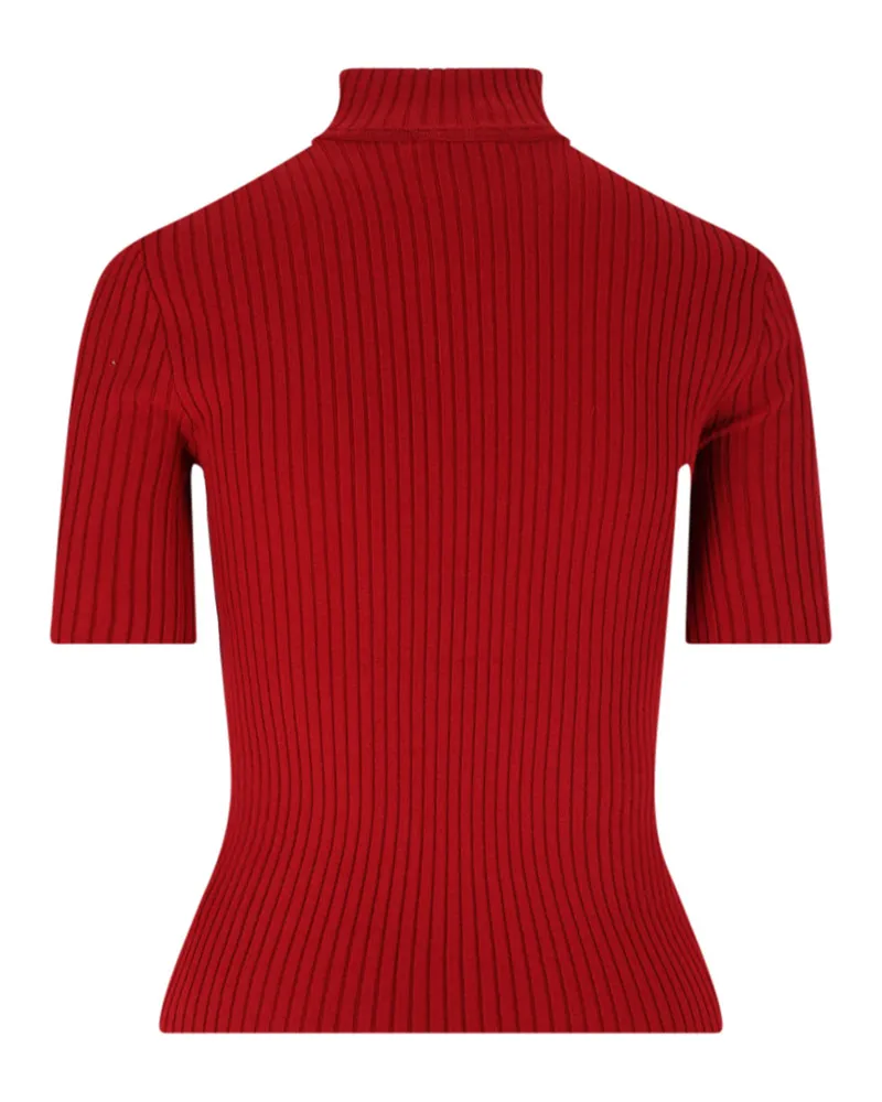 Courrèges Women's Sweaters Red Viscose Red