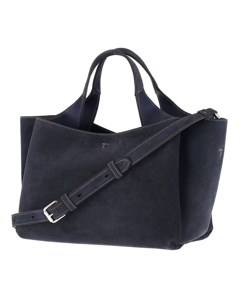 TOD'S Women's Bags Blue Calf Leather Navy