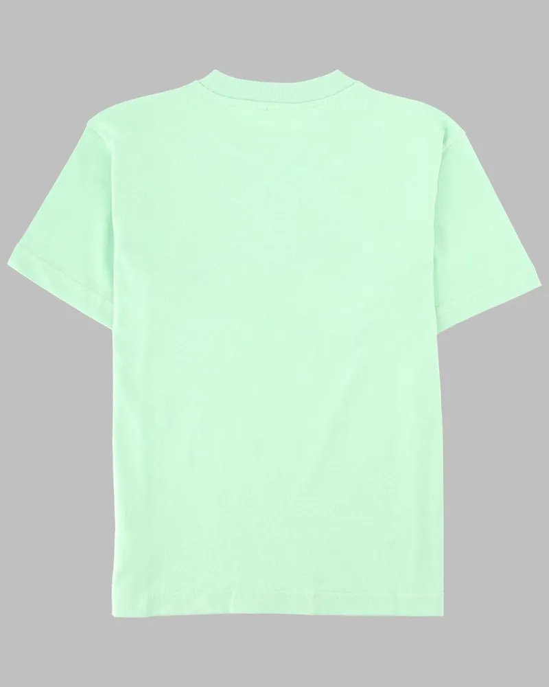 Palm Angels Bear Motif T-Shirt — Green Green
