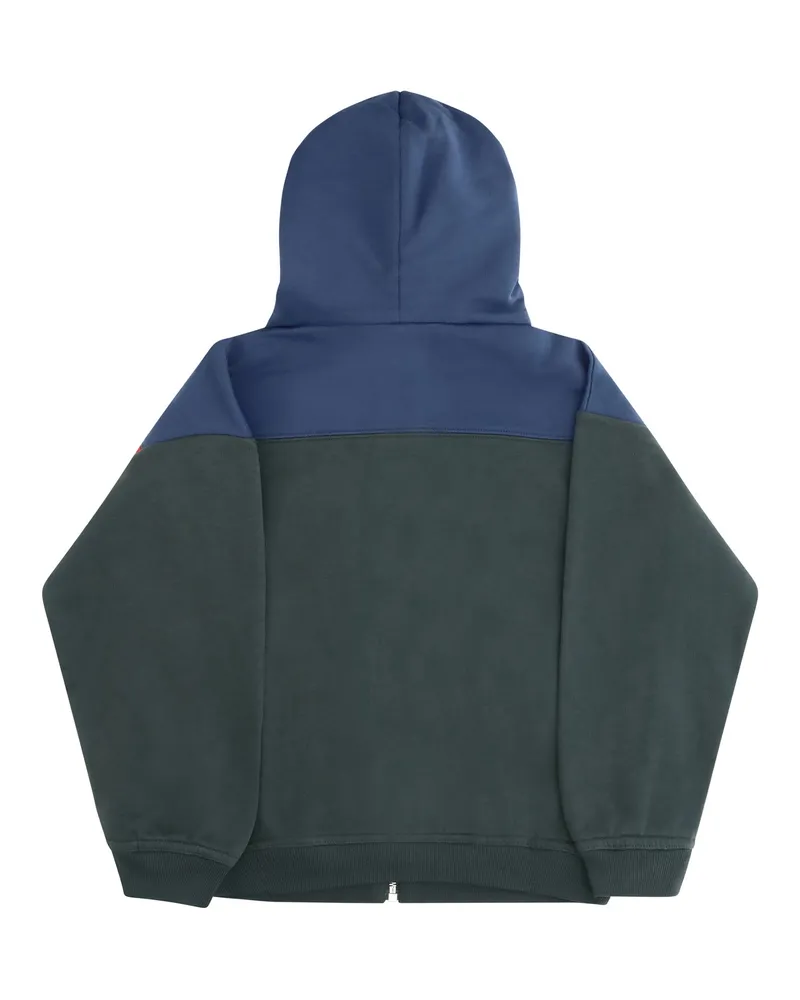 Gucci Web Stripe Hooded Sweatshirt For Boy Brilliant Petroleum Cotton Sweatshirts Sweater Navy