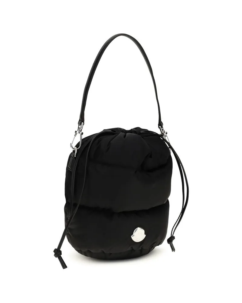 Moncler Women's Black Polyamide Backet Bag Black