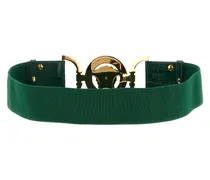 Medusa Calfskin Belt — Green