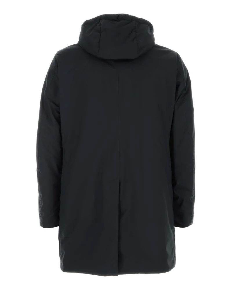 MOORER Trench Coat — Black Black