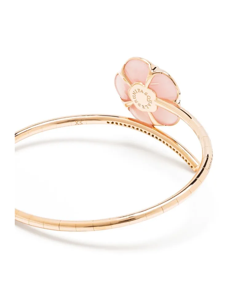Pasquale Bruni Women's 18kt Rose Gold Ton Joli Diamonds Bracelet Continuty Rose