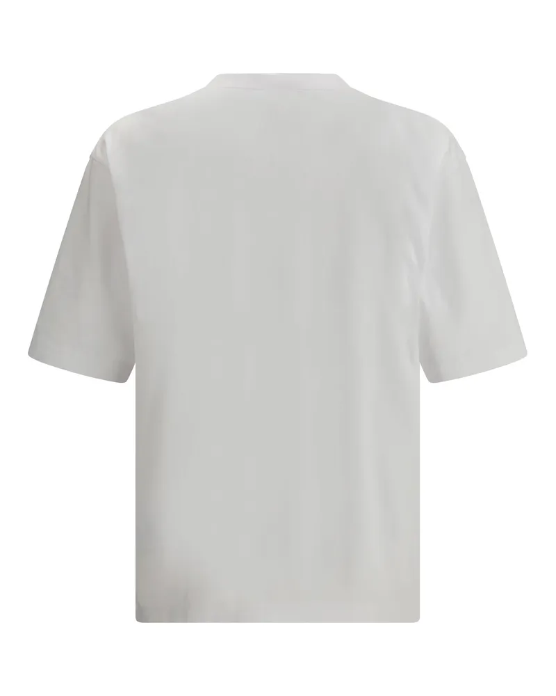 Dsquared2 Men's Logoed T-Shirt White Cotton T-Shirts And Polos White