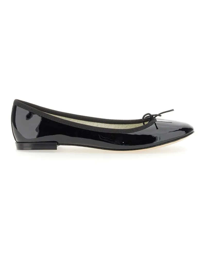 Repetto Women's Ballerina Cendrillon Black Leather Calf Shoe Black