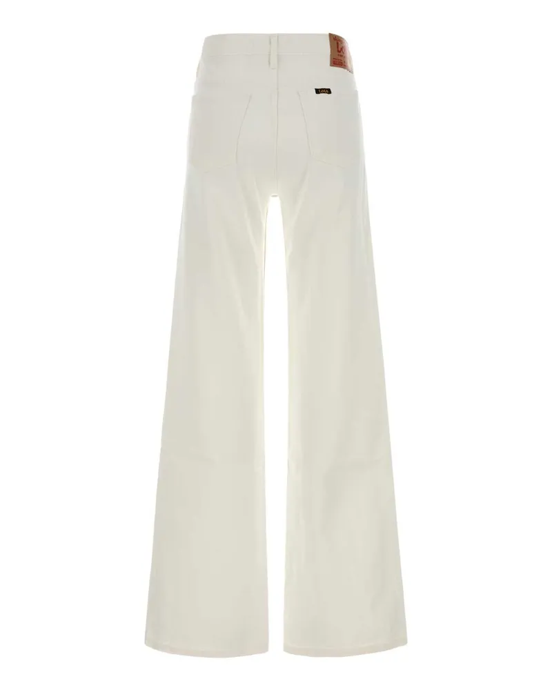 Lois Lindsay Palazzo Jeans — White White