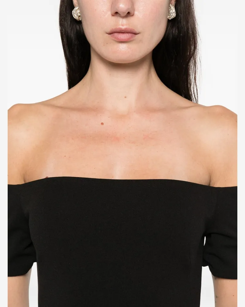 Solace London Nile Dress — Black Black