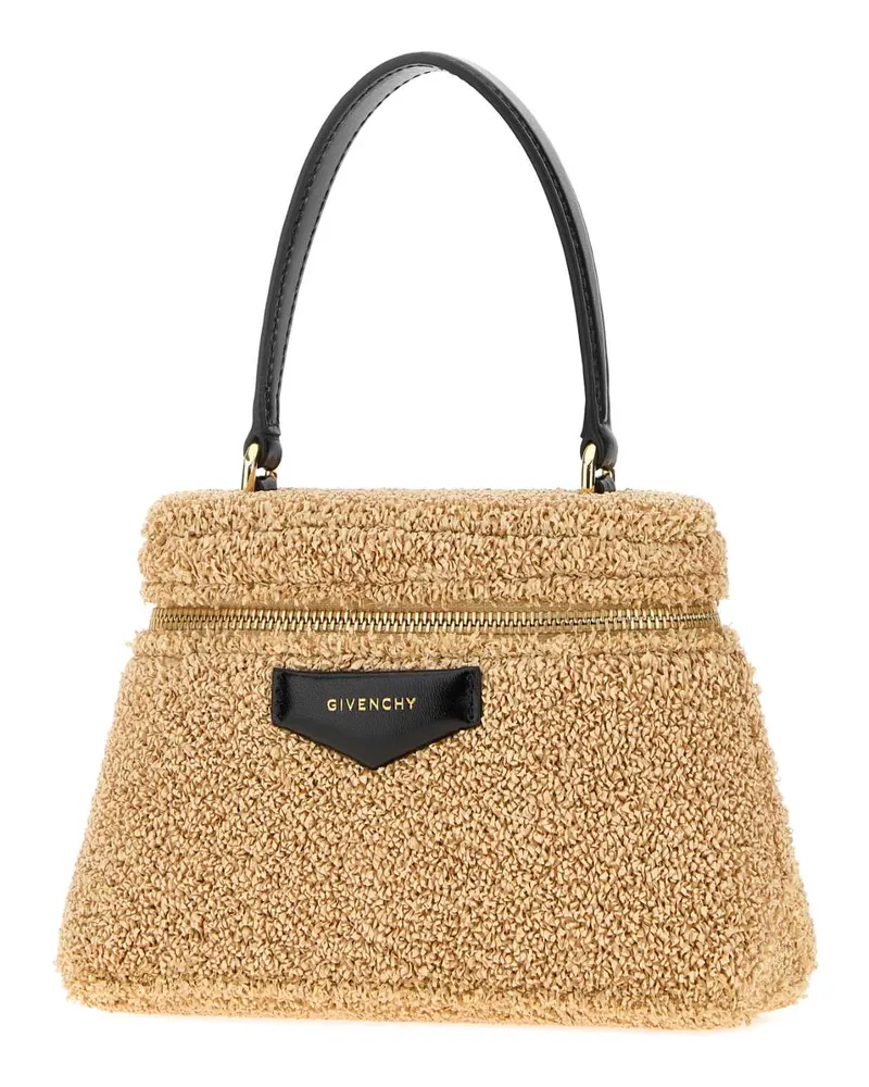 Givenchy Women's Raffia Antigona Handbag Natural Borse A Mano Bag Beige