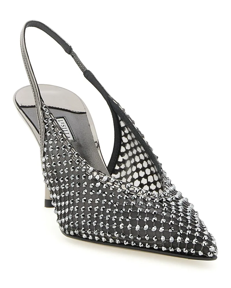 Le Silla Women's Gray Polyester High Heel Pumps Gray