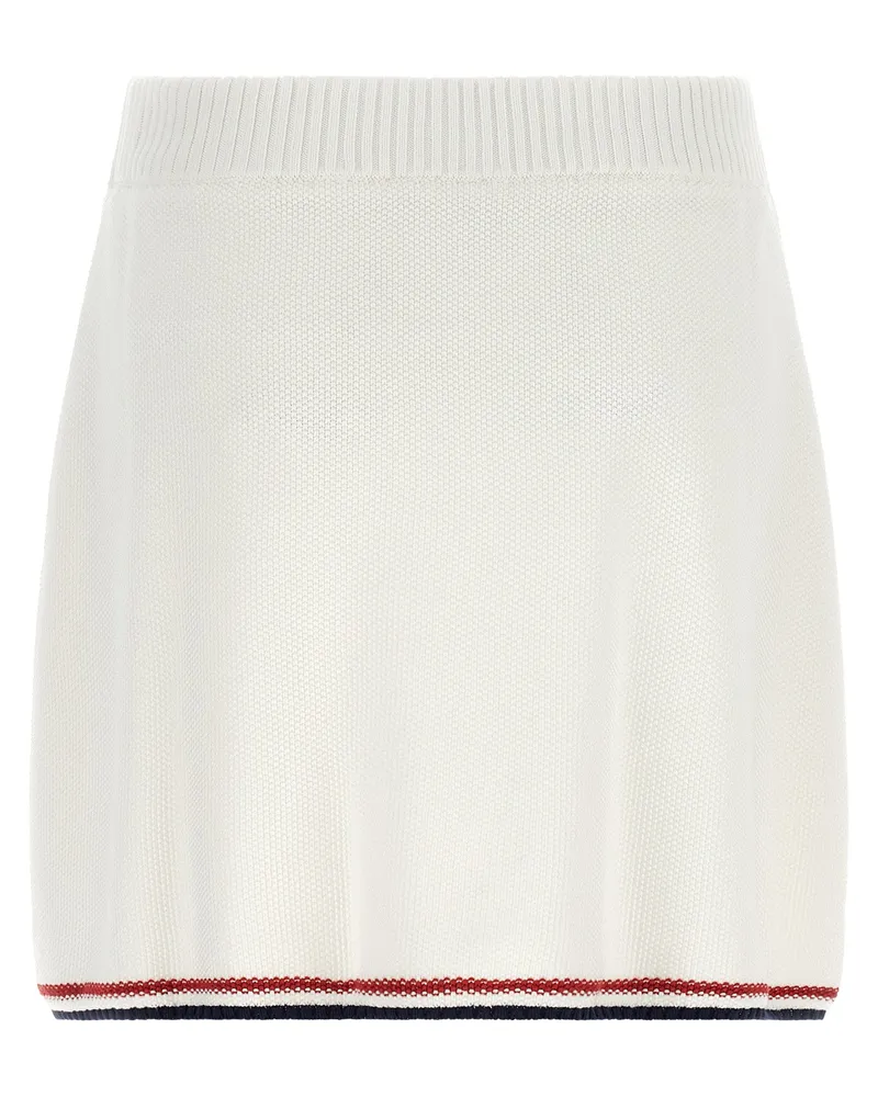 Brunello Cucinelli Women's White Cotton Long Skirt White