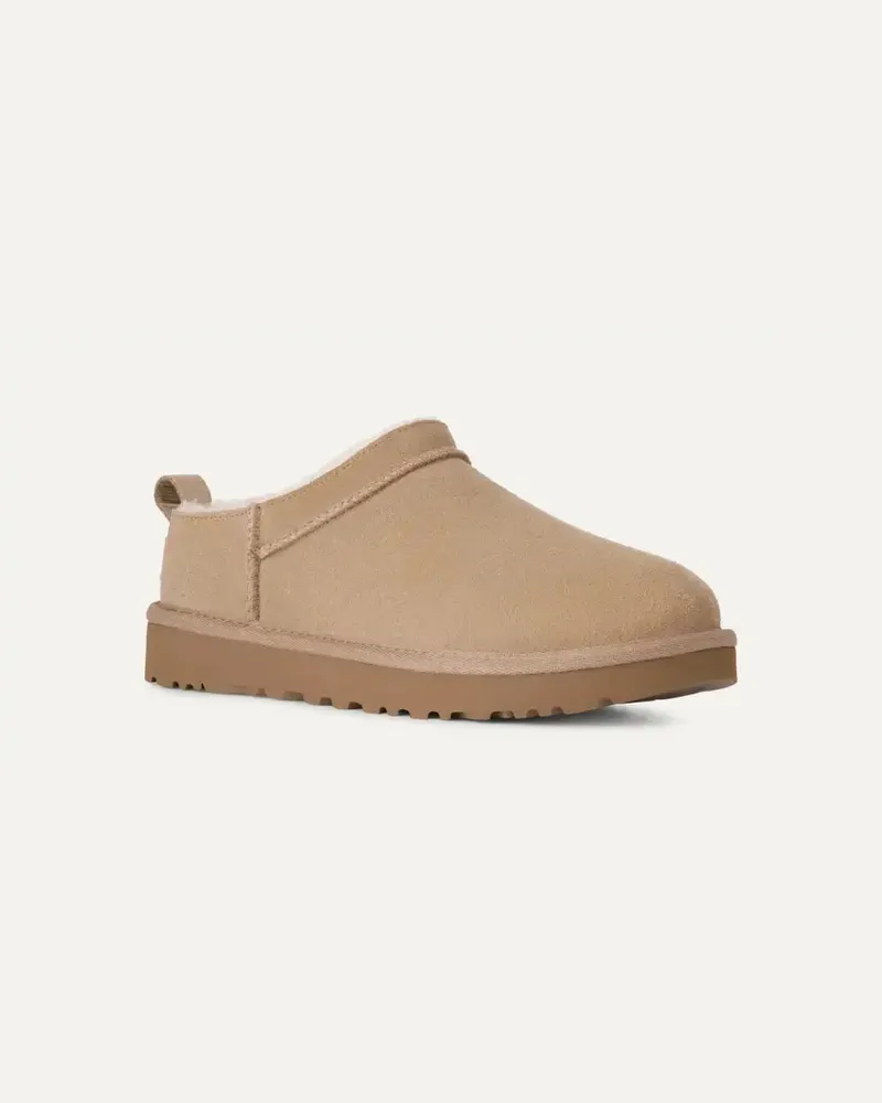 UGG Suede Mule Slipper — Tan Tan