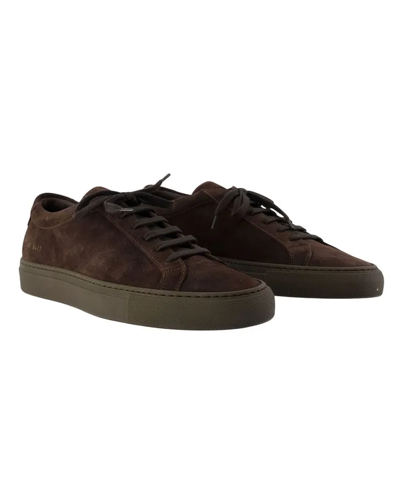 Common Projects Achilles Sneakers — Brown Brown