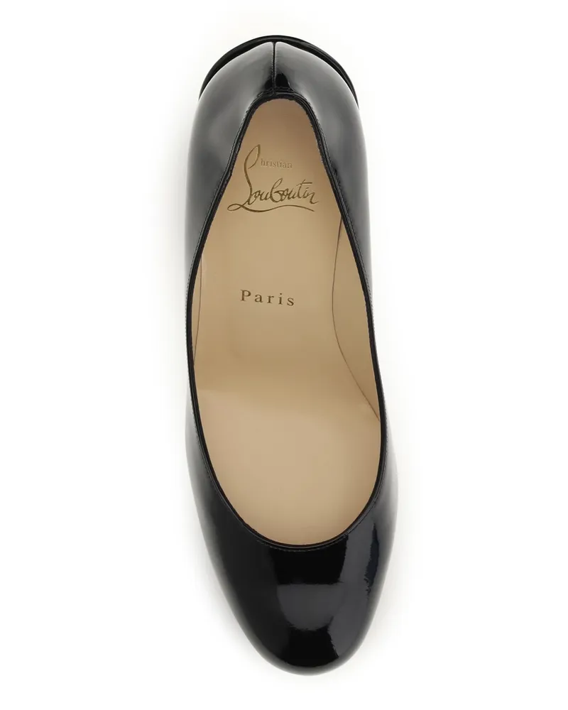 Christian Louboutin Women's Pumps Miss Jane Black Leather Upper: Lamb (ovis Aries) High Heel Shoes Black