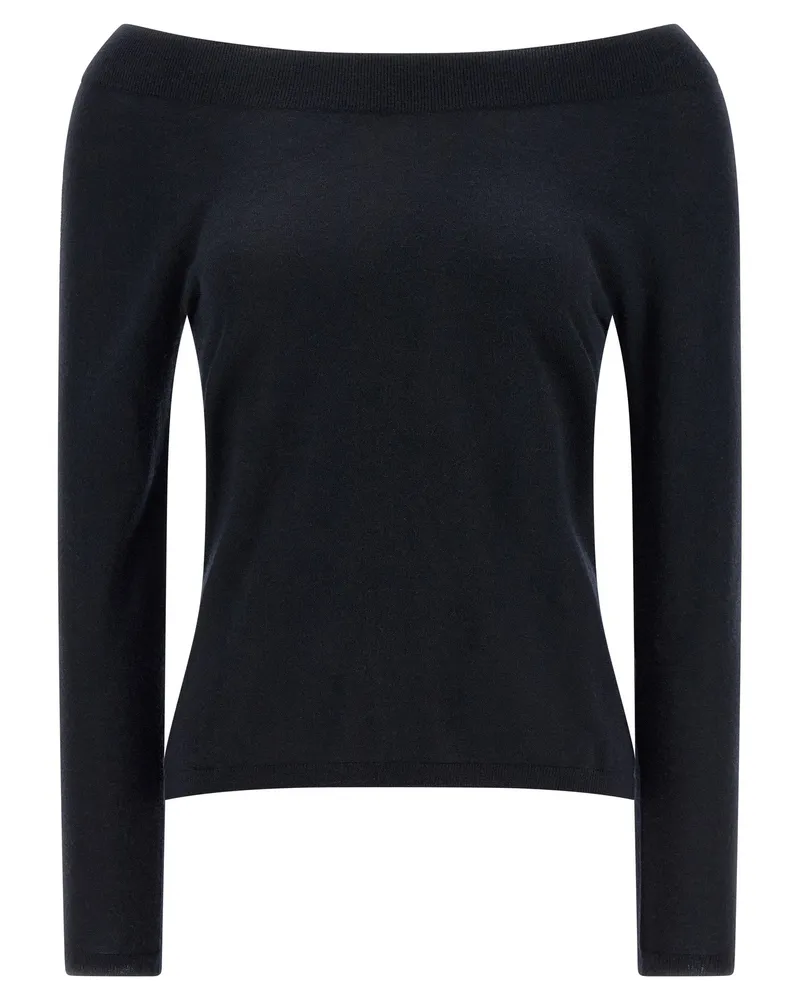 Max Mara Pure Cashmere Sweater — Black Black