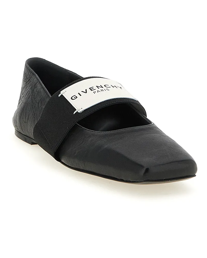 Givenchy Paris Ballet Flat — Black Black