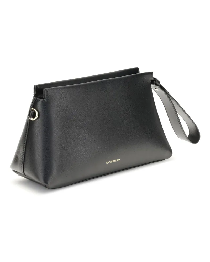 Givenchy Women's Leather Day Pouch Black Calf Bos Taurus Beauty Cases Black