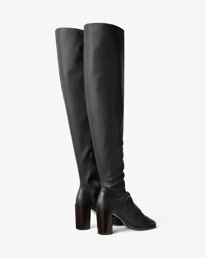Christophe Lemaire Glove 80 Boot — Brown Brown